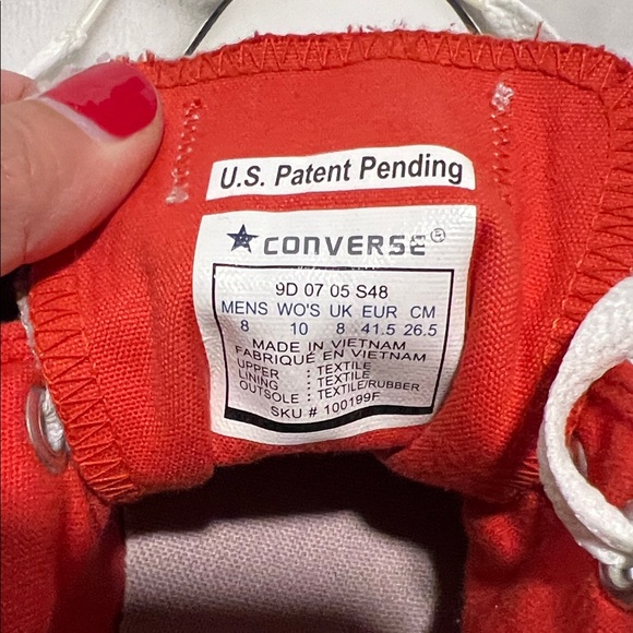 Converse All Star Purple Sneakers - Picture 6 of 7